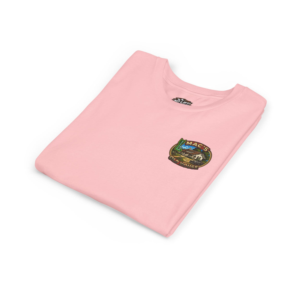 Youth Tee — "Mac's Minestrone" Retro Soup Logo