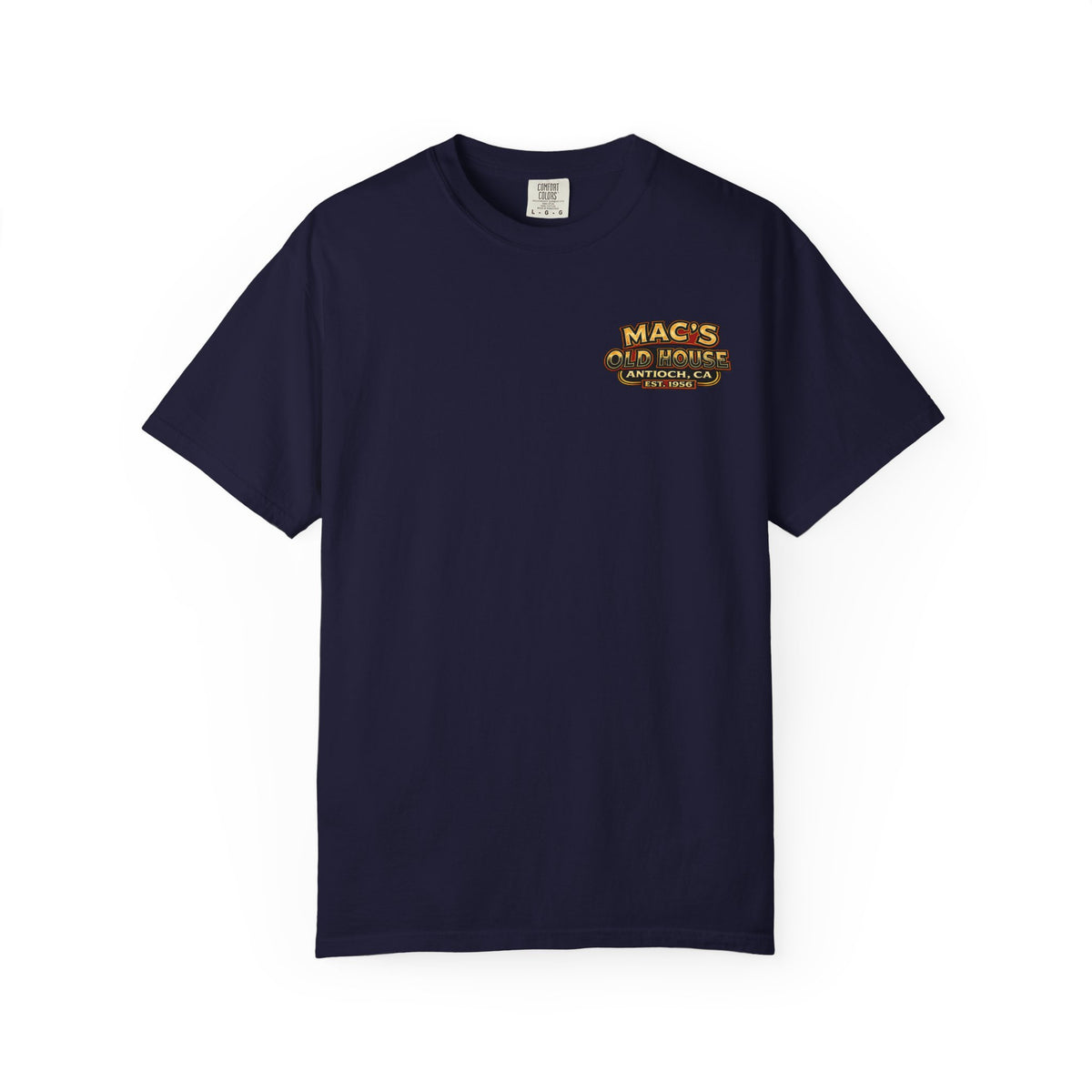 Mac's Old House T-Shirt — Vintage Restaurant Scene Tee