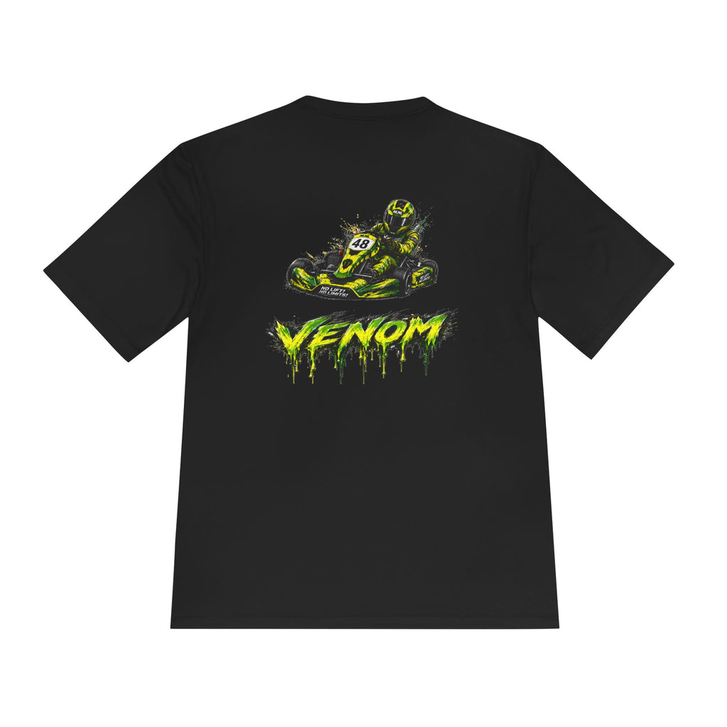 Go-Kart Venom Tee — 'Venom' Racing Moisture-Wicking Shirt