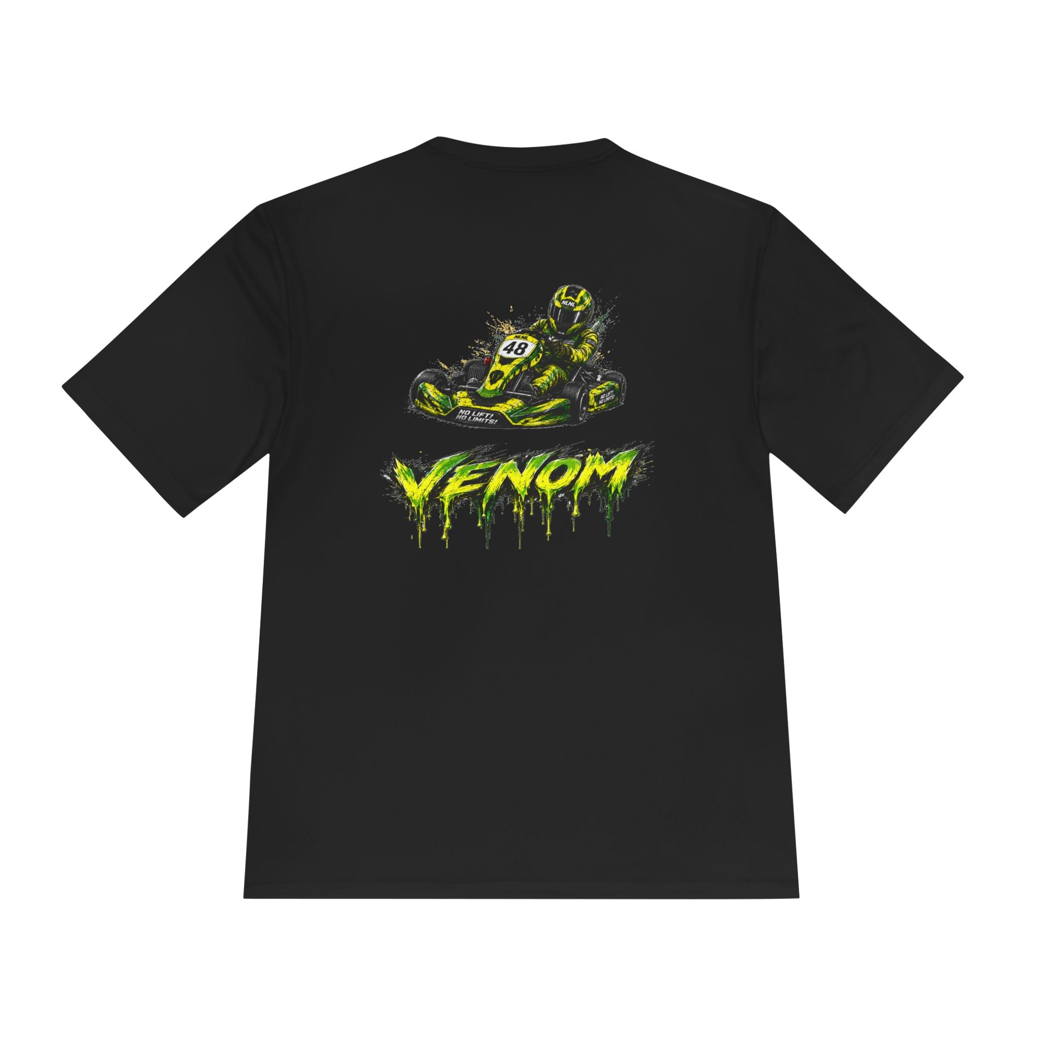 Go-Kart Venom Tee — 'Venom' Racing Moisture-Wicking Shirt