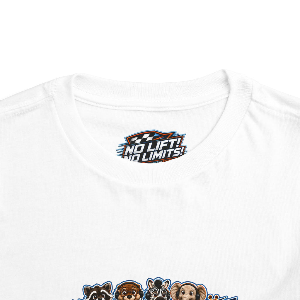 Little Racers™ Storybook Crew Toddler Tee – No Lift! No Limits!™