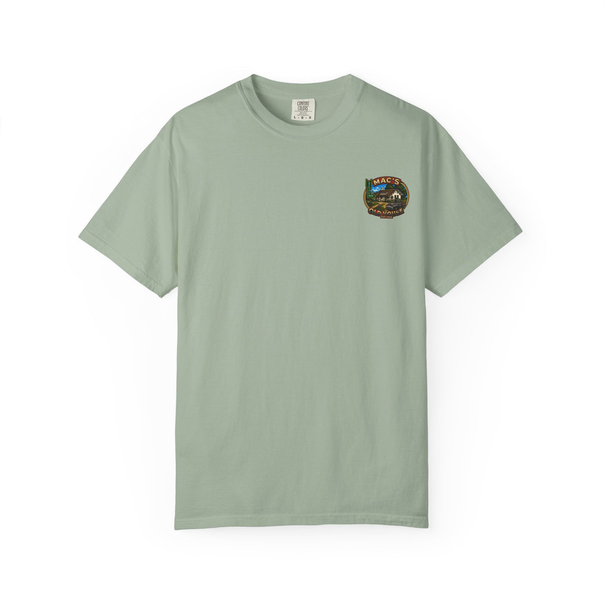 Mac's Old House Antioch CA Vintage T-Shirt — Retro Diner Night Scene (Est. 1956)