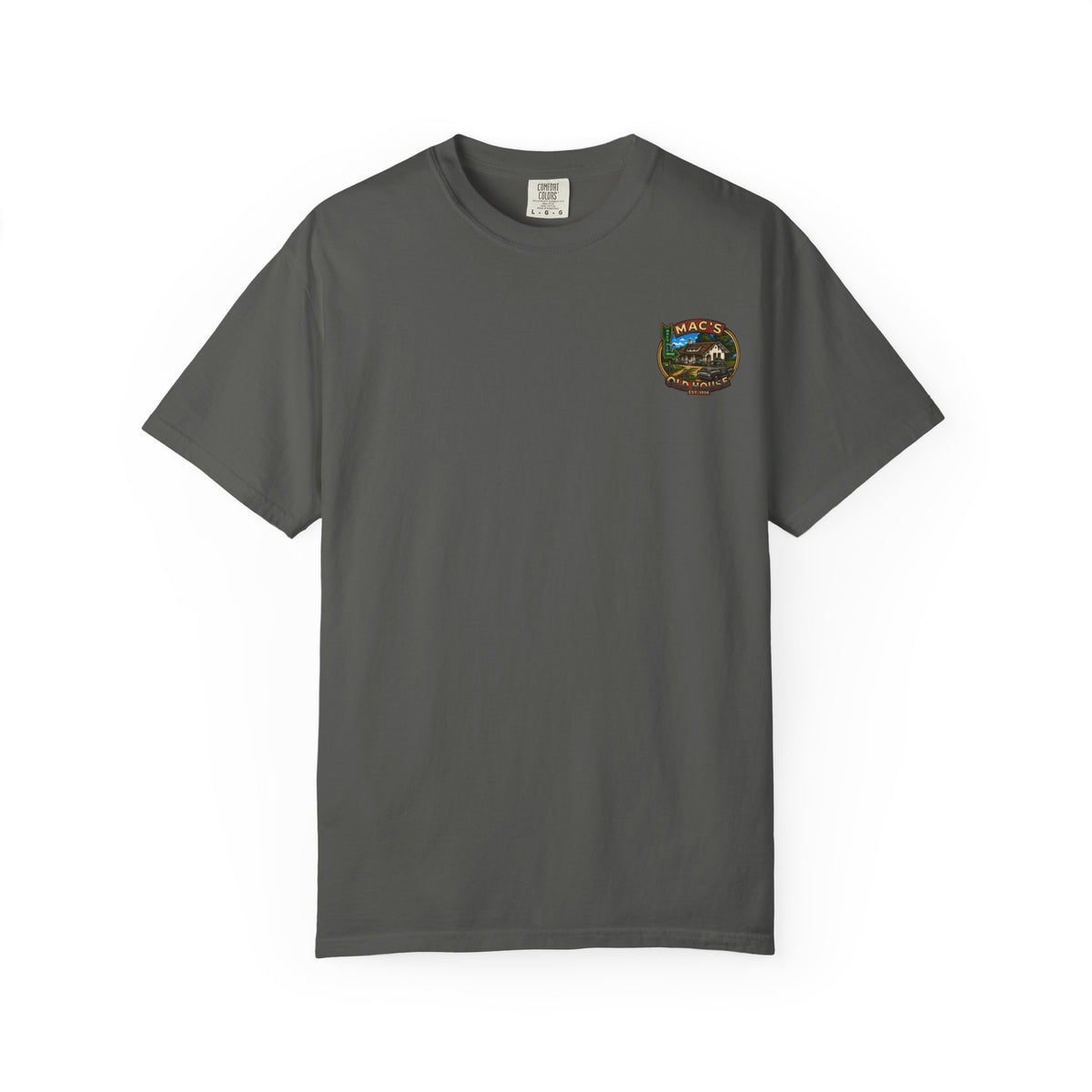 Mac's Old House Antioch CA Vintage T-Shirt — Retro Diner Night Scene (Est. 1956)