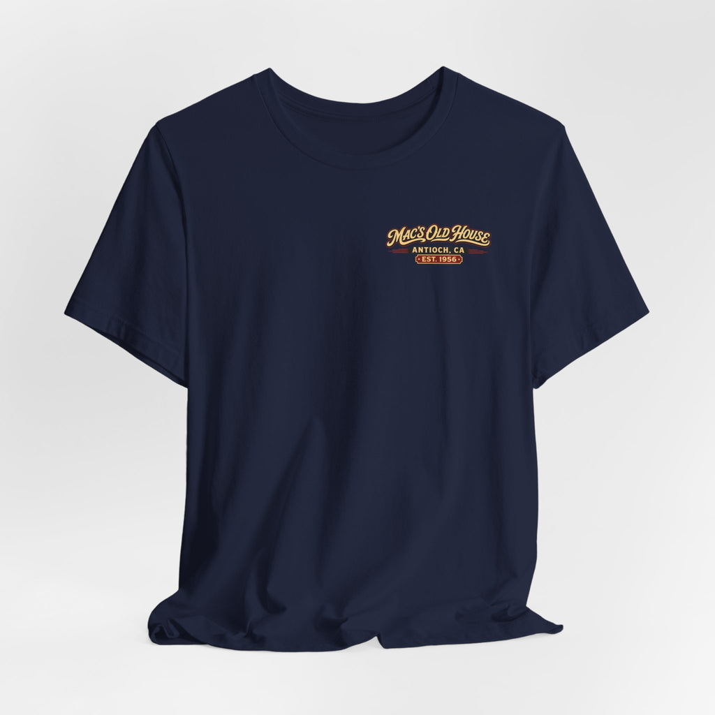 Mac's Old House Tee — Vintage Country House Graphic T-Shirt