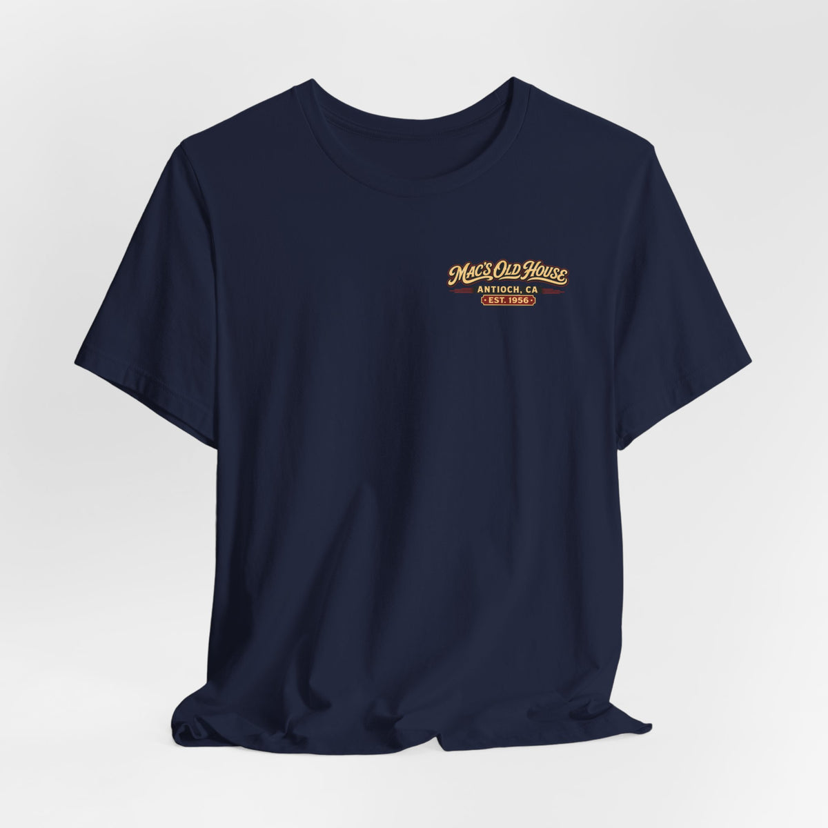 Mac's Old House Tee — Vintage Country House Graphic T-Shirt