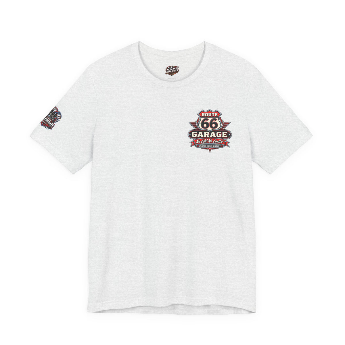 Route 66 Garage – Blown Blackout Hot Rod Tee