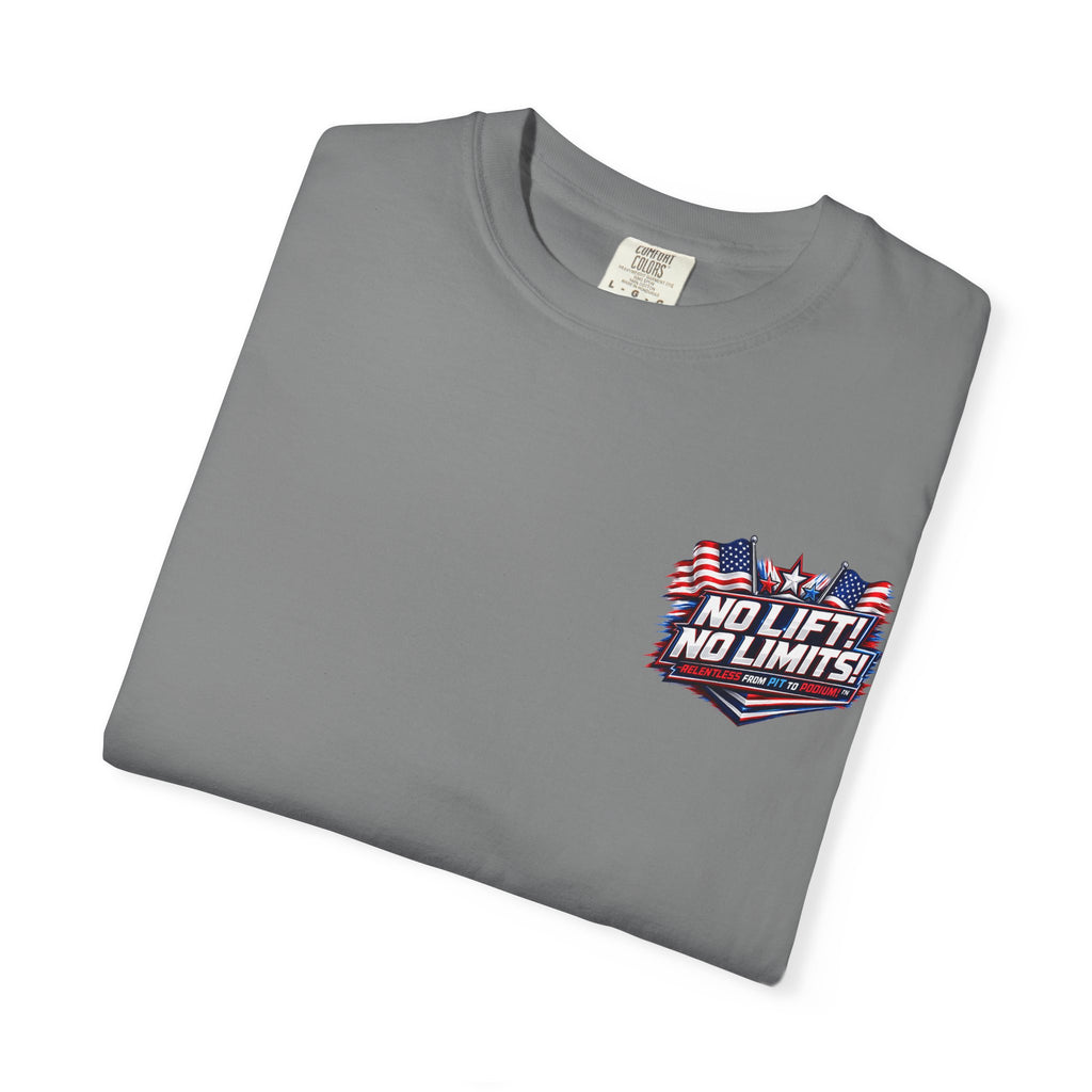 Patriotic '250 Years No Lift, No Limits' T-Shirt