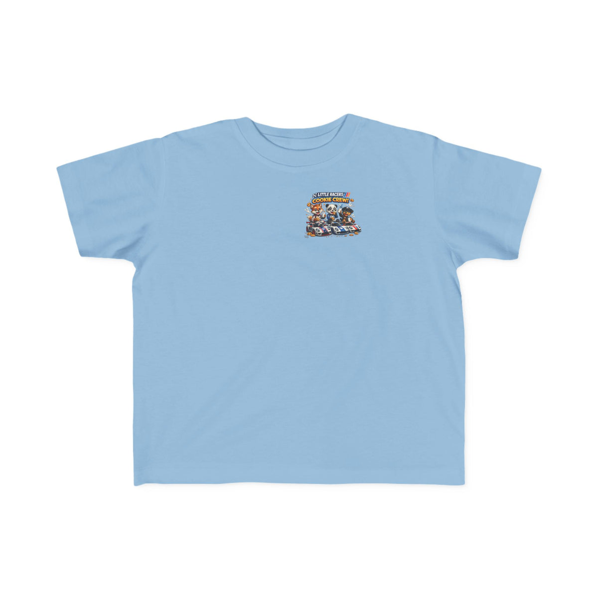 Little Racers Toddler Tee — Cute Racing Paw Patrol Style Graphic