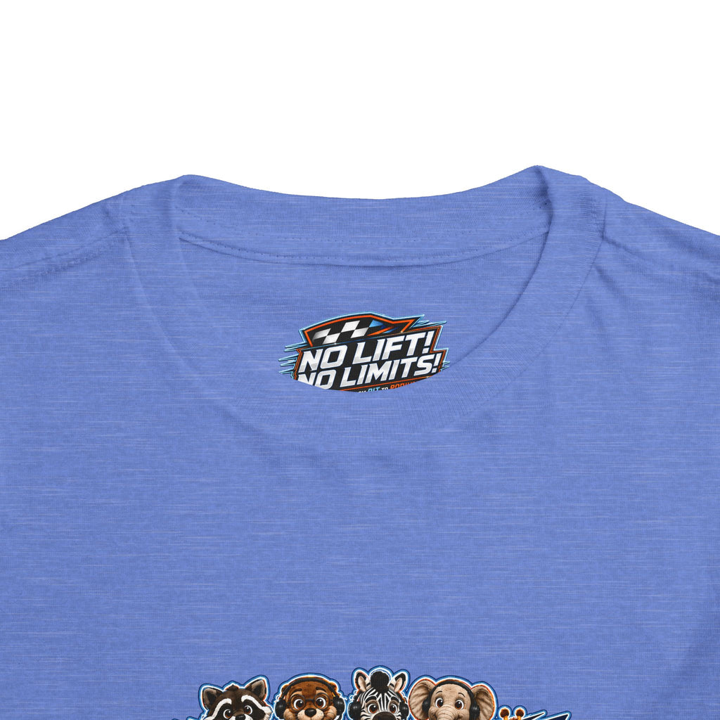 Little Racers™ Storybook Crew Toddler Tee – No Lift! No Limits!™