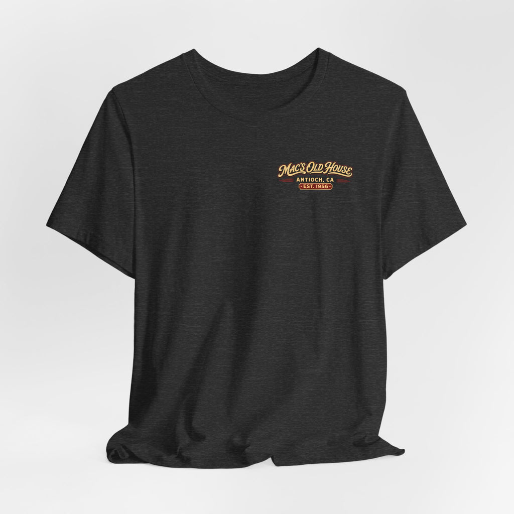 Mac's Old House Tee — Vintage Country House Graphic T-Shirt