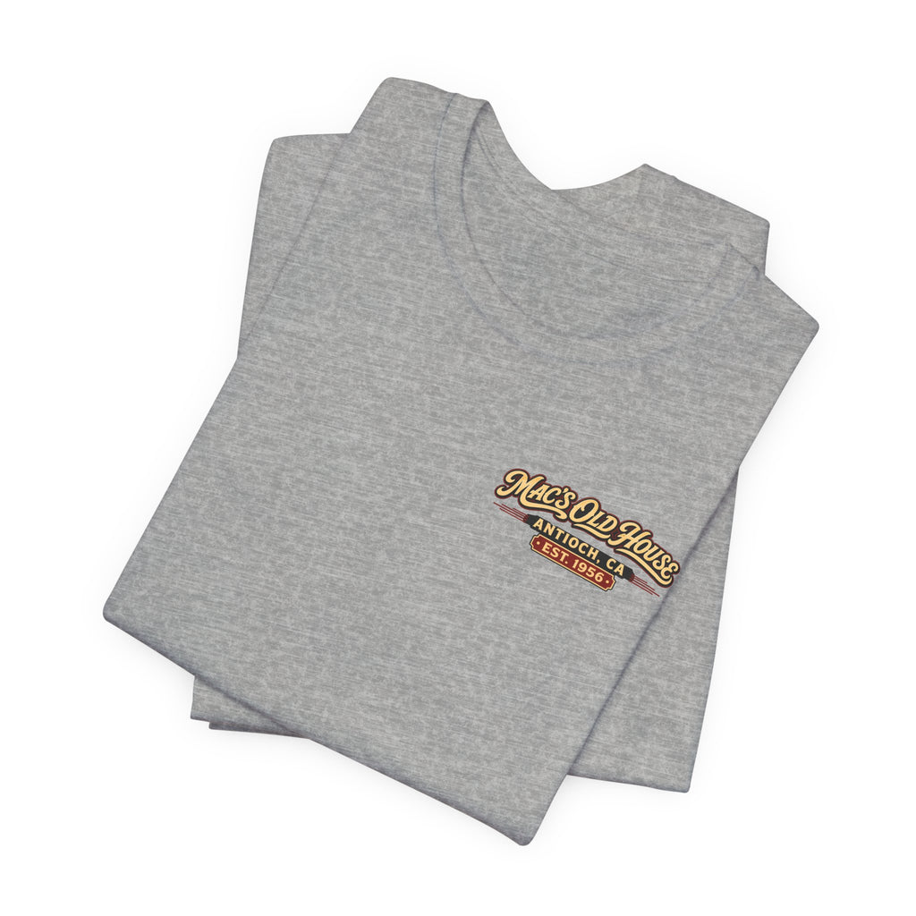 Mac's Old House Tee — Vintage Country House Graphic T-Shirt