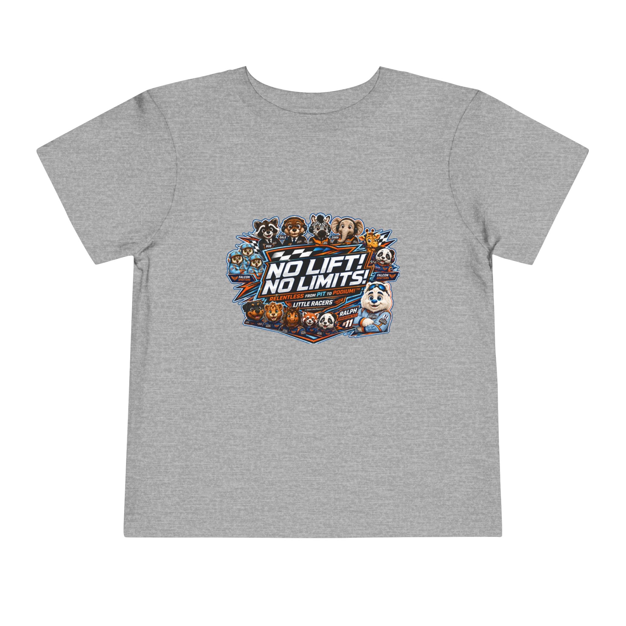 Little Racers™ Storybook Crew Toddler Tee – No Lift! No Limits!™