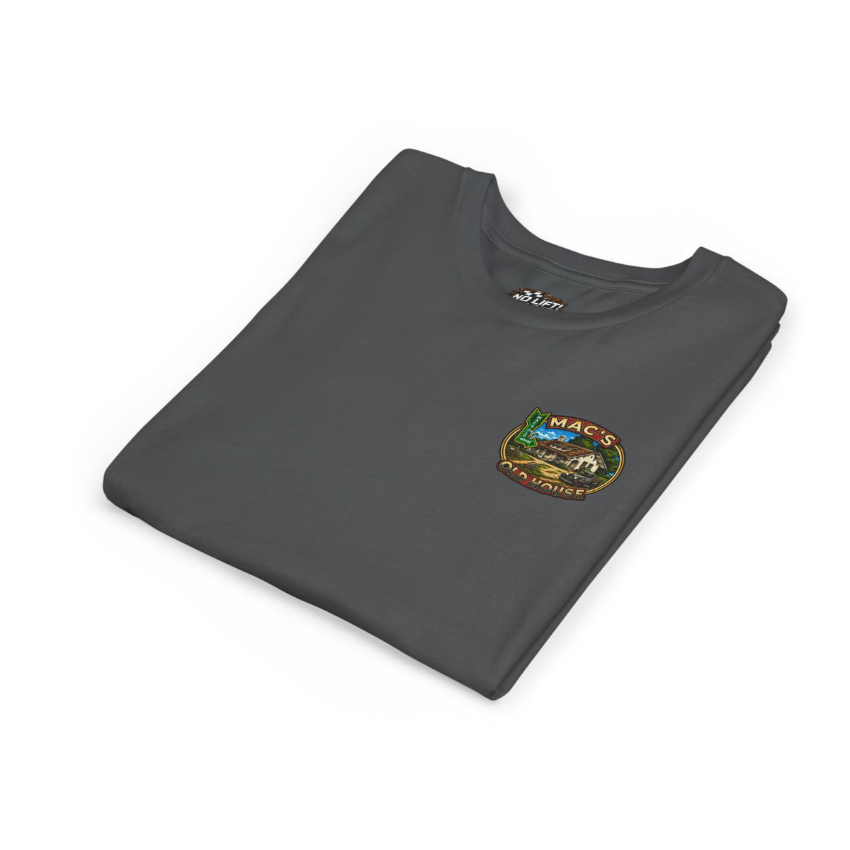 Youth Tee — "Mac's Minestrone" Retro Soup Logo