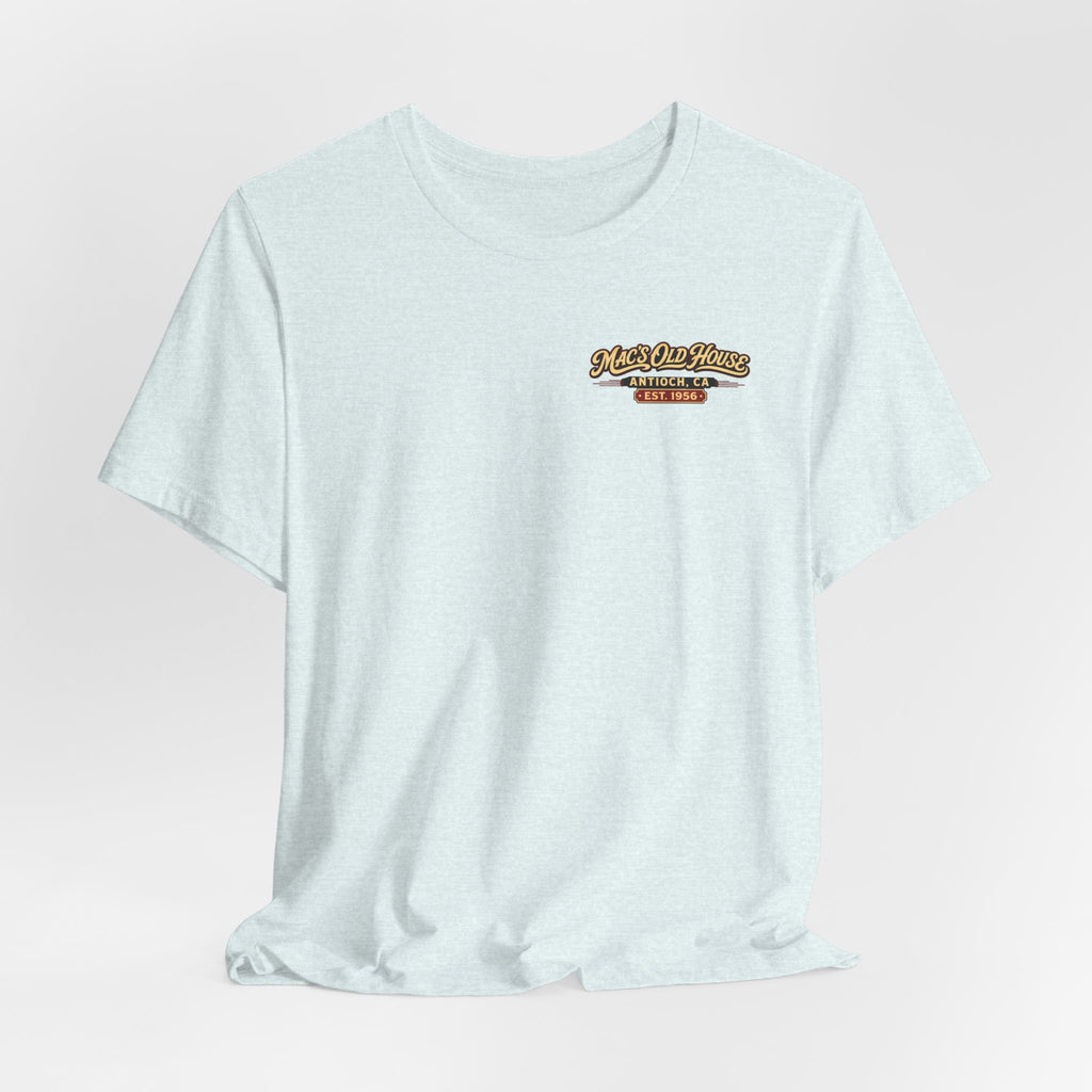 Mac's Old House Tee — Vintage Country House Graphic T-Shirt