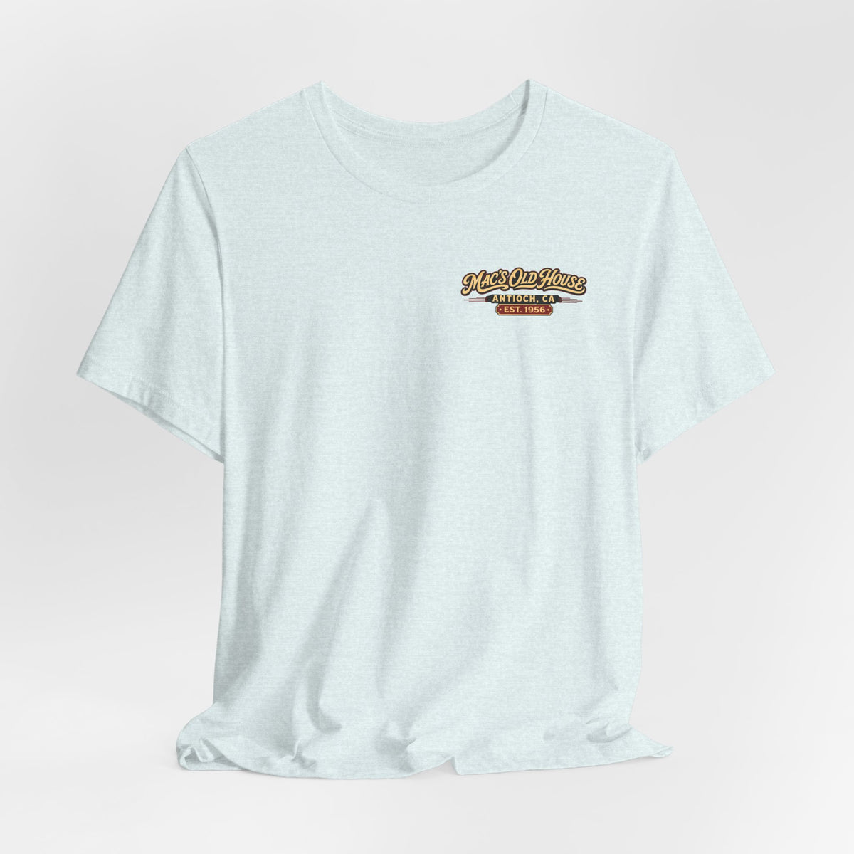 Mac's Old House Tee — Vintage Country House Graphic T-Shirt