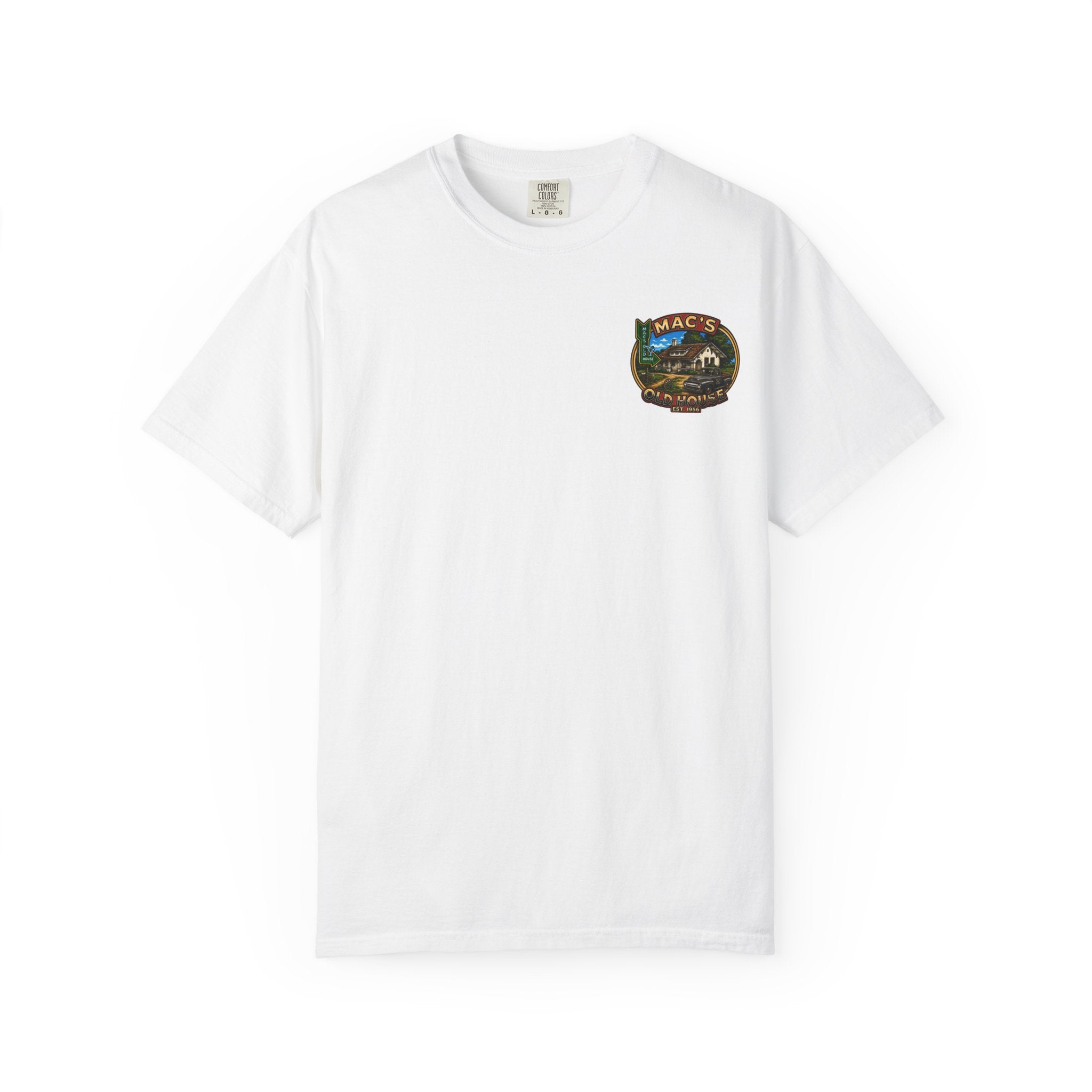 Mac’s Old House T-Shirt – Vintage Diner Scene Tee