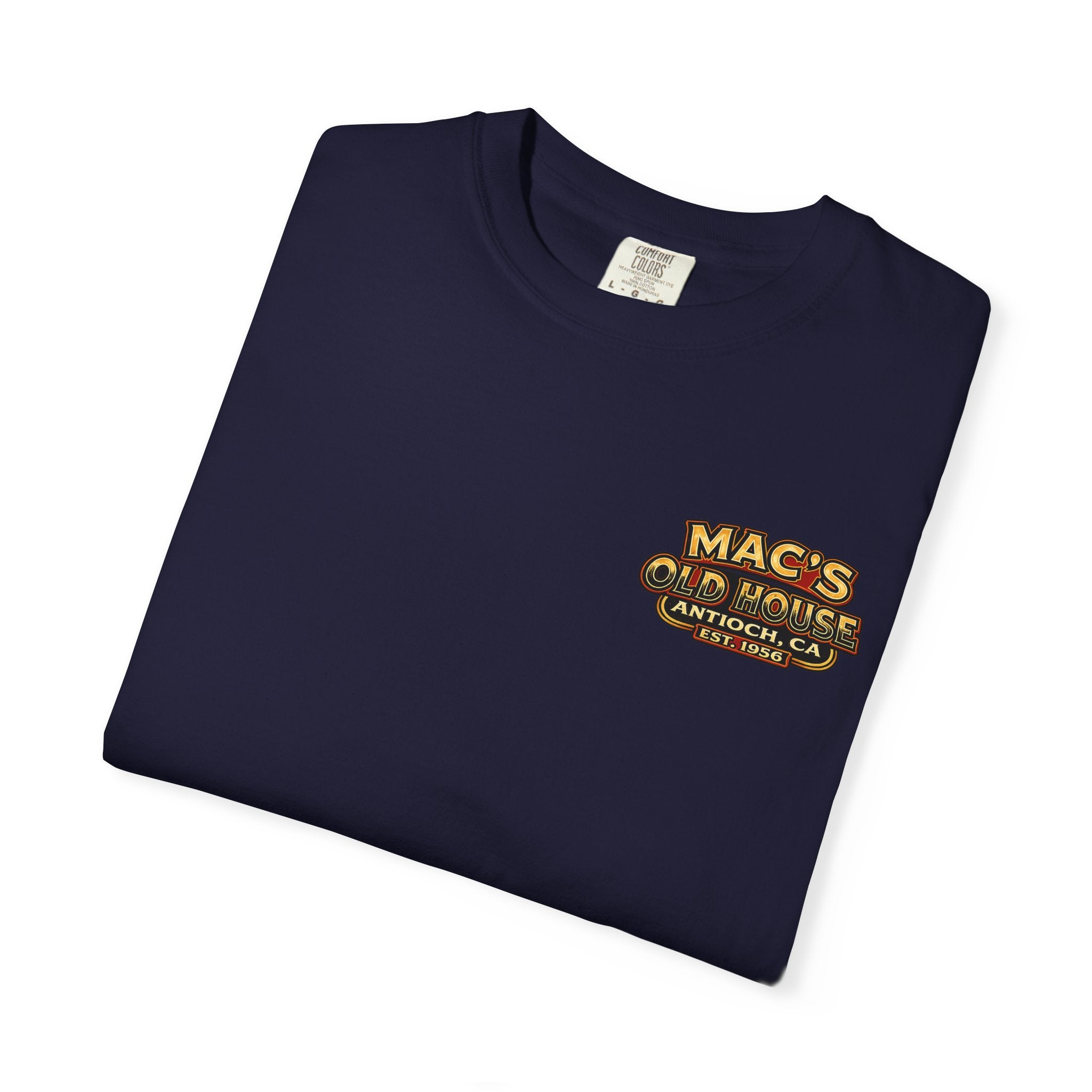 Mac's Old House T-Shirt — Vintage Restaurant Scene Tee