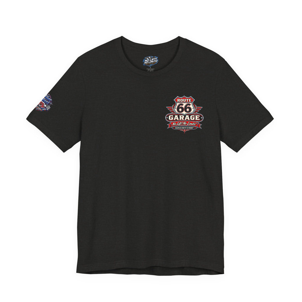 Vintage Pickup Truck T-Shirt – Blue Steel Classic Truck Graphic Tee | Route 66 Garage