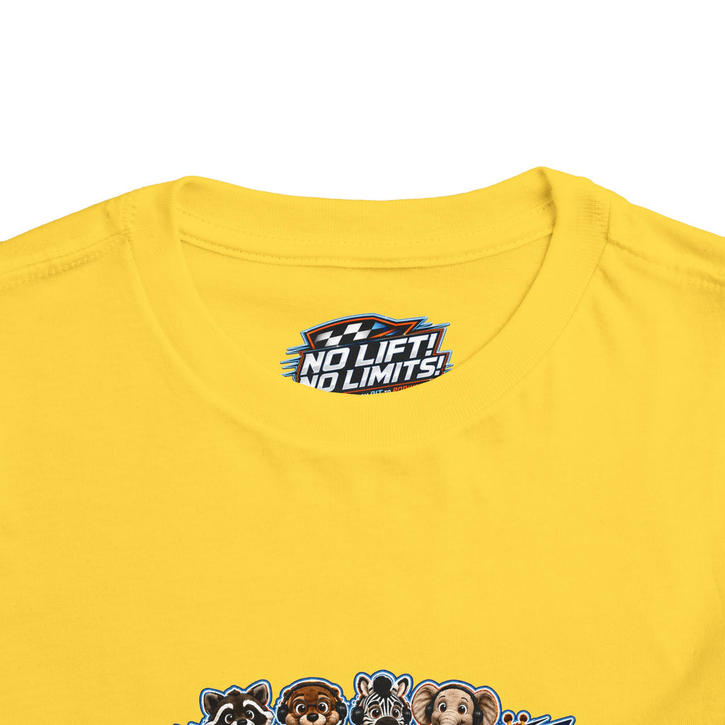 Little Racers™ Storybook Crew Toddler Tee – No Lift! No Limits!™