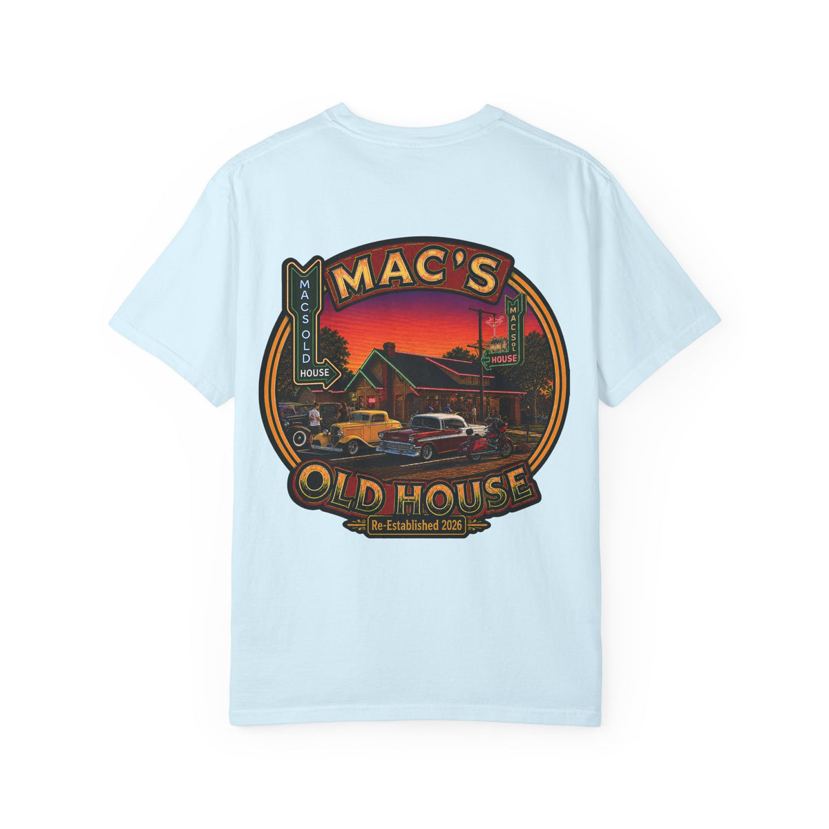 Mac’s Old House Re-Established 2026 T-Shirt