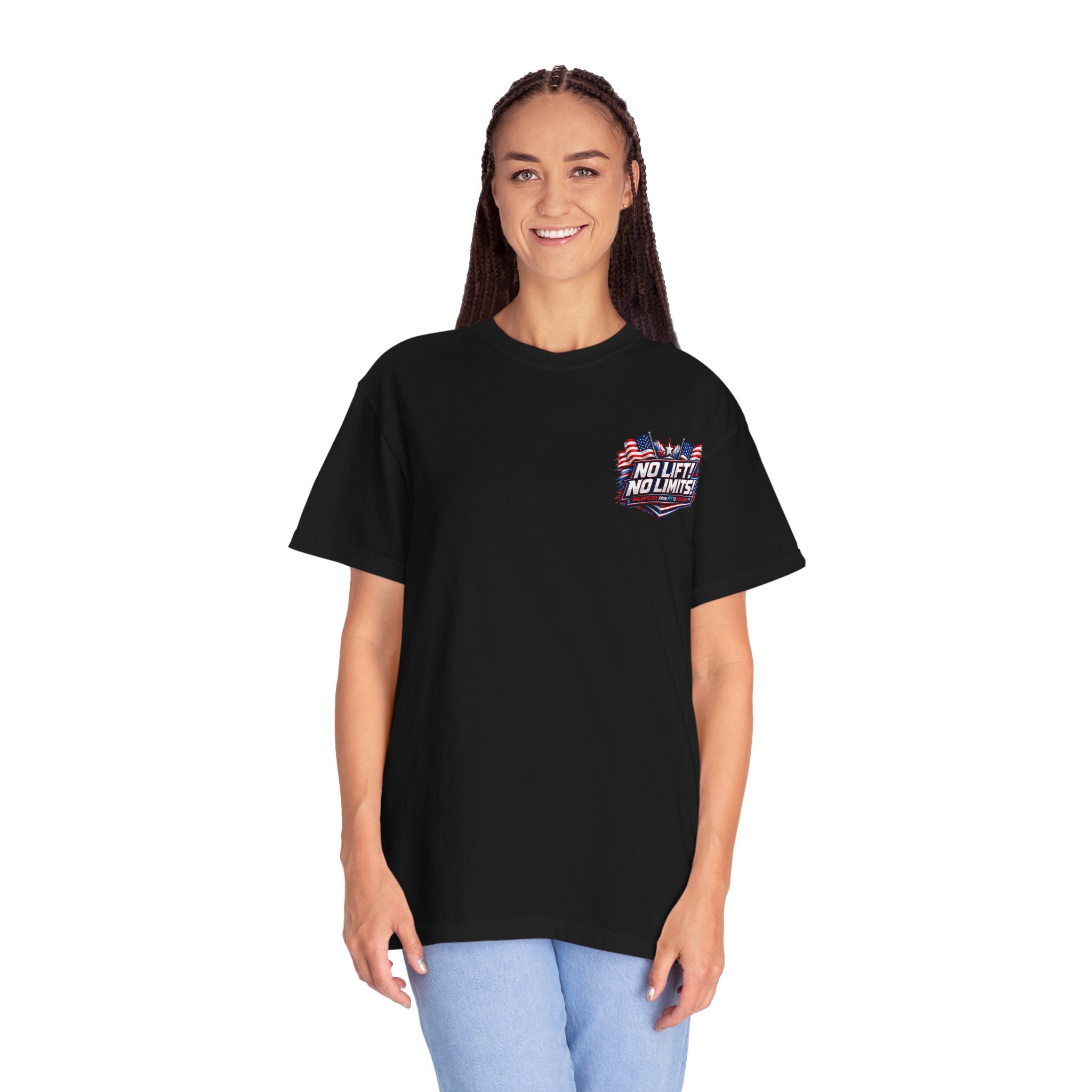 Patriotic '250 Years No Lift, No Limits' T-Shirt