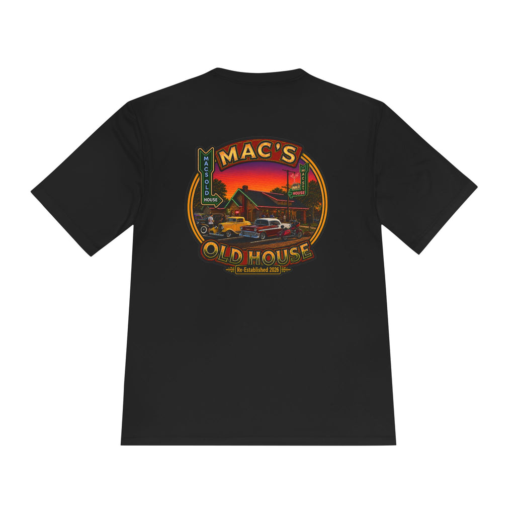 T-Shirt — 'Mac’s Old House' Vintage Scenic Logo Tee