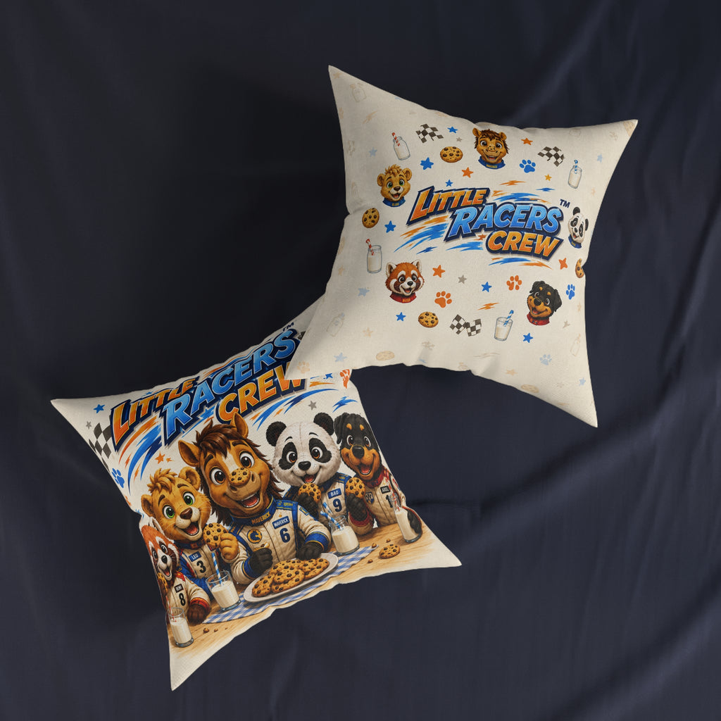 Little Racers™ Crew Cookies & Milk Accent Pillow