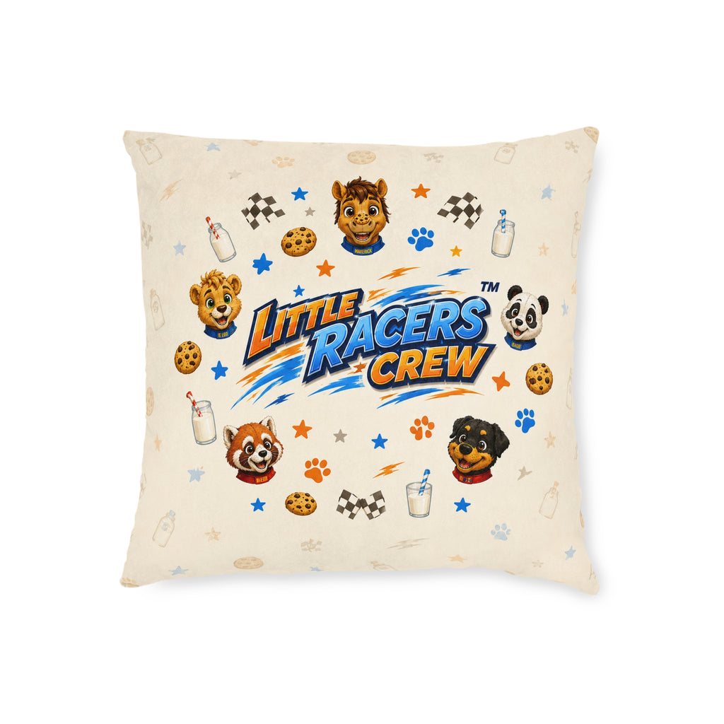 Little Racers™ Crew Cookies & Milk Accent Pillow