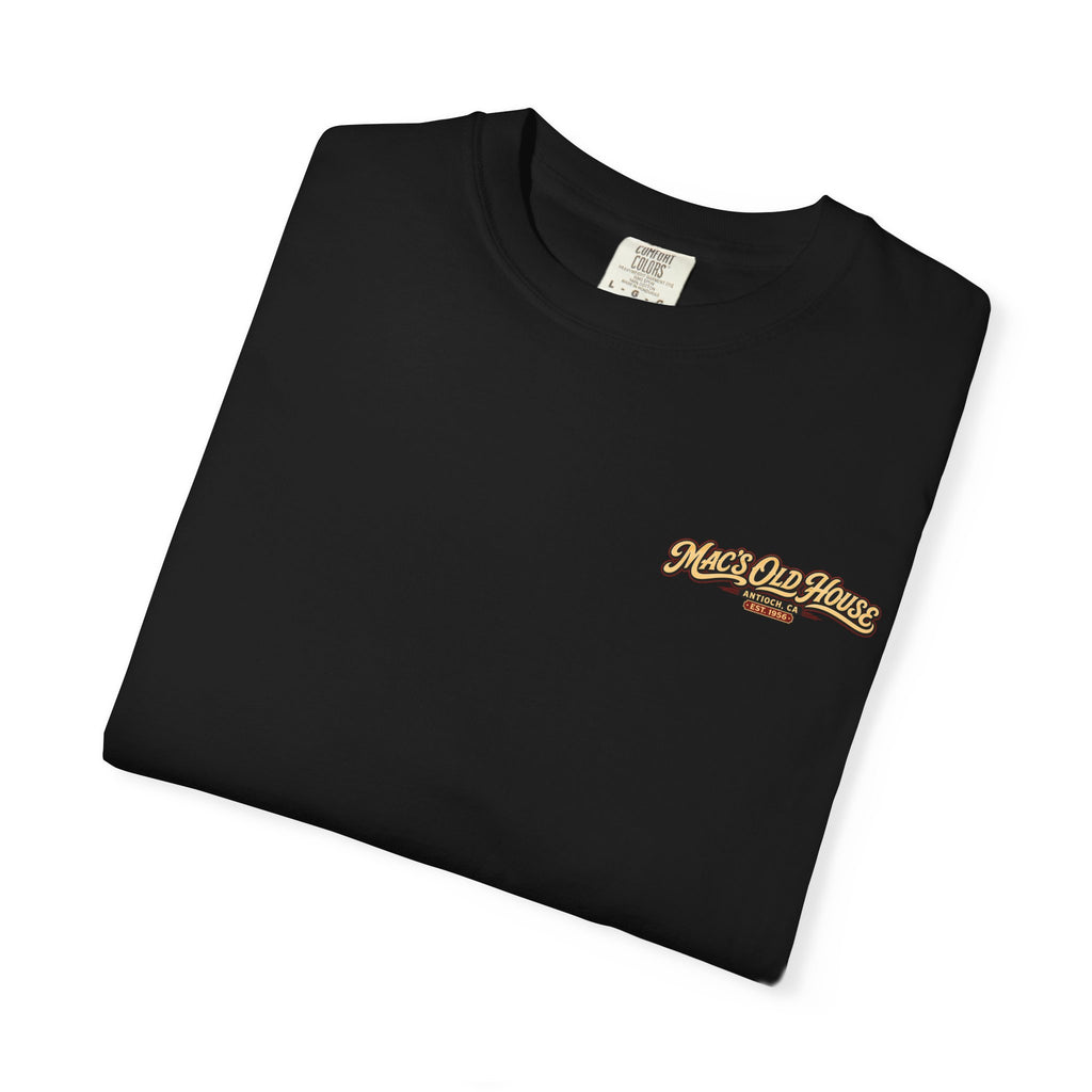 Mac's Old House Vintage T-Shirt — Retro Roadside Diner Graphic Tee
