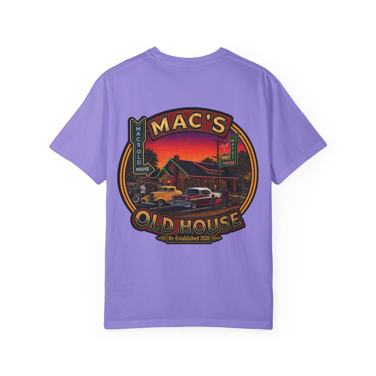 Mac’s Old House Re-Established 2026 T-Shirt