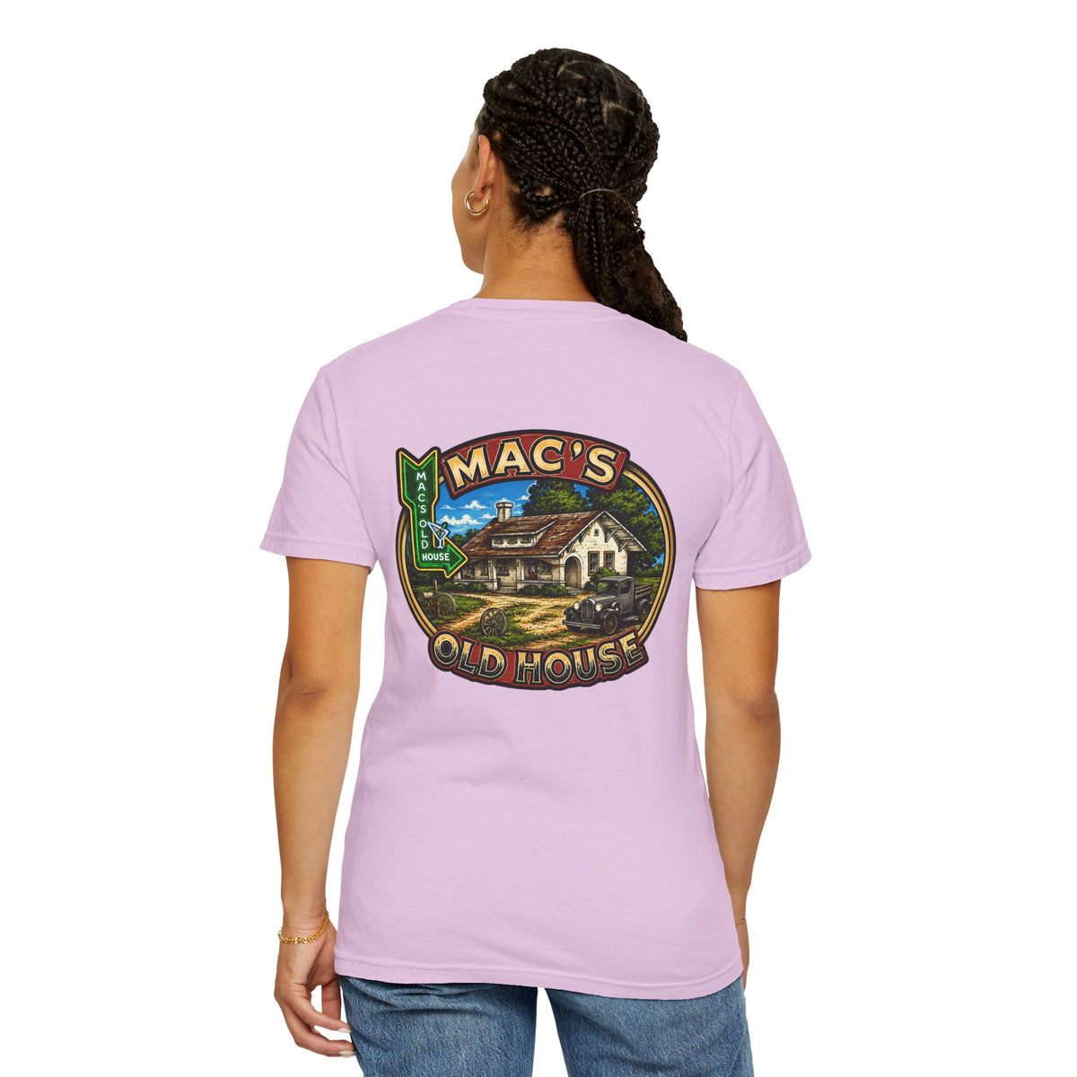 Mac’s Old House Vintage Logo T-Shirt