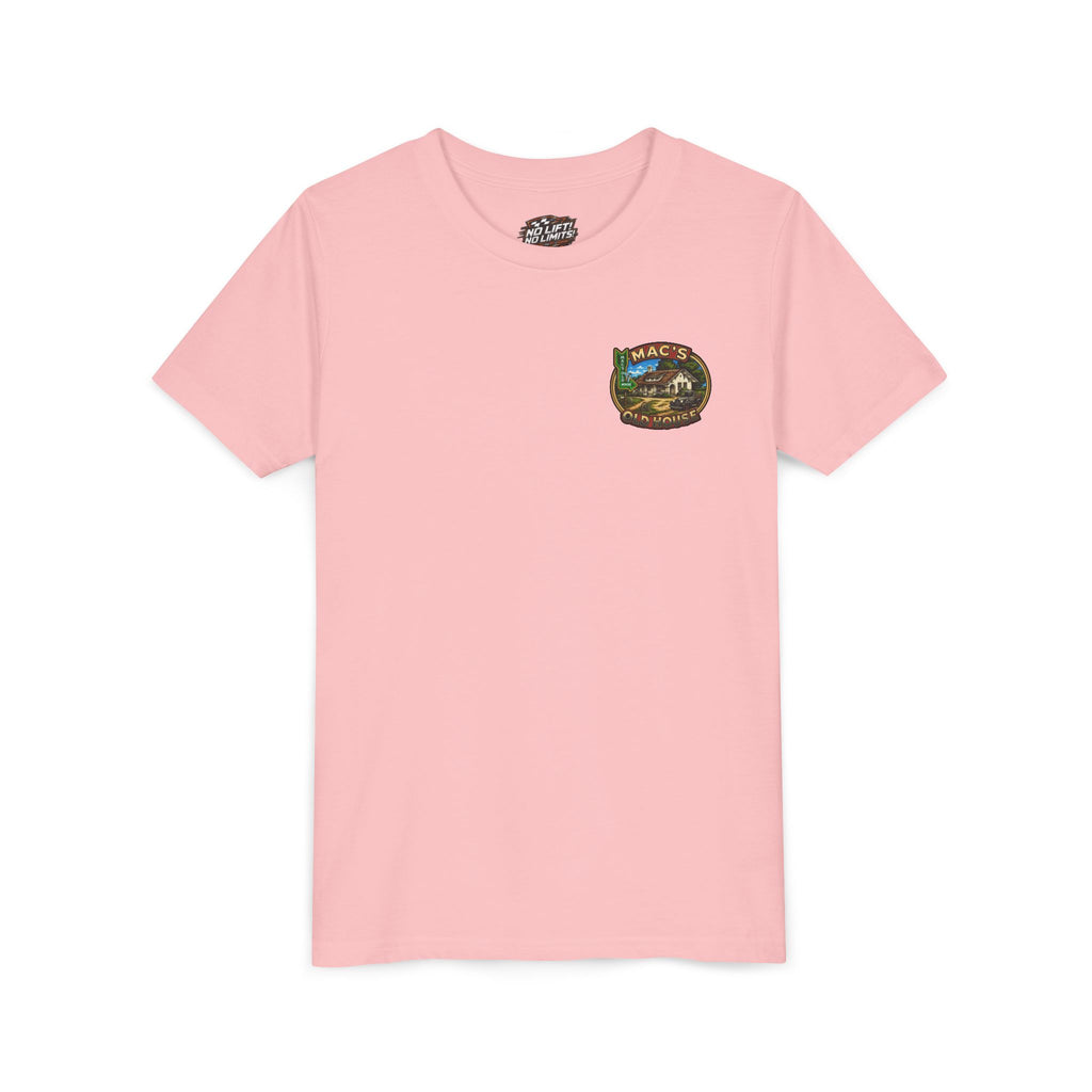 Youth Tee — "Mac's Minestrone" Retro Soup Logo