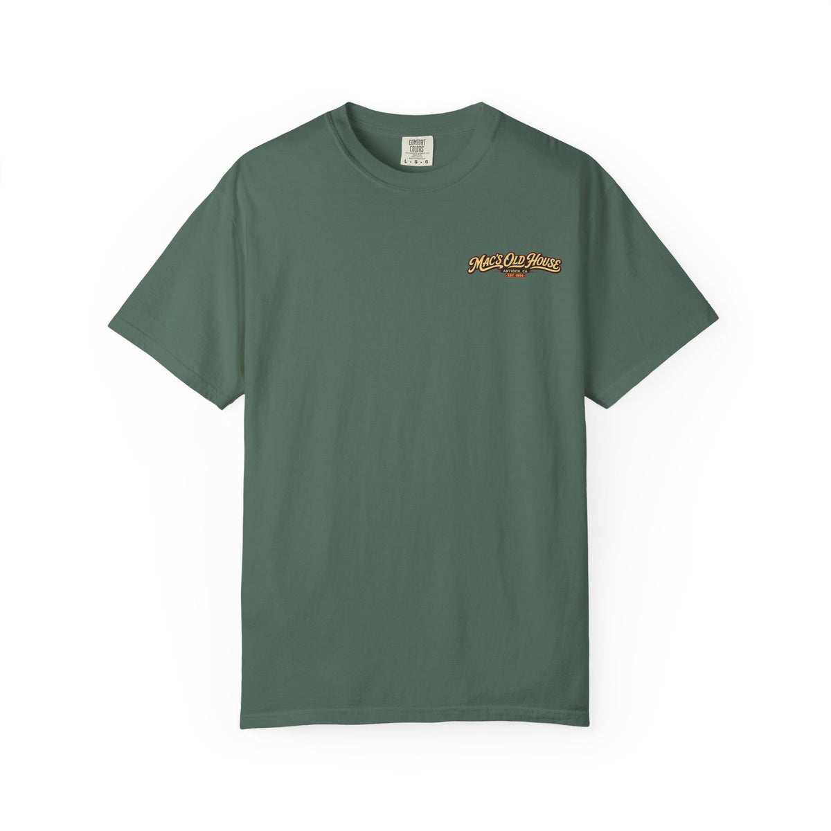 Mac's Old House Vintage T-Shirt — Retro Roadside Diner Graphic Tee