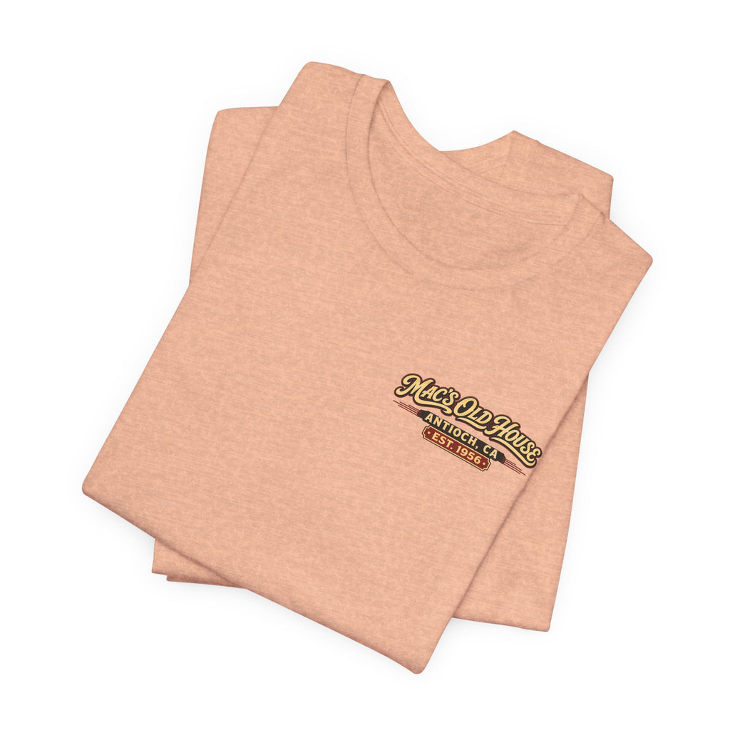 Mac's Old House Tee — Vintage Country House Graphic T-Shirt