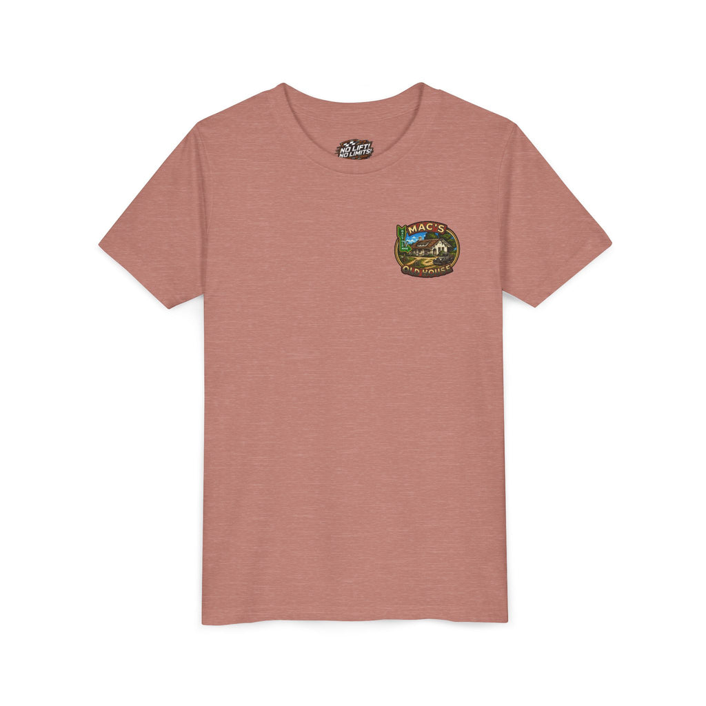 Youth Tee — "Mac's Minestrone" Retro Soup Logo