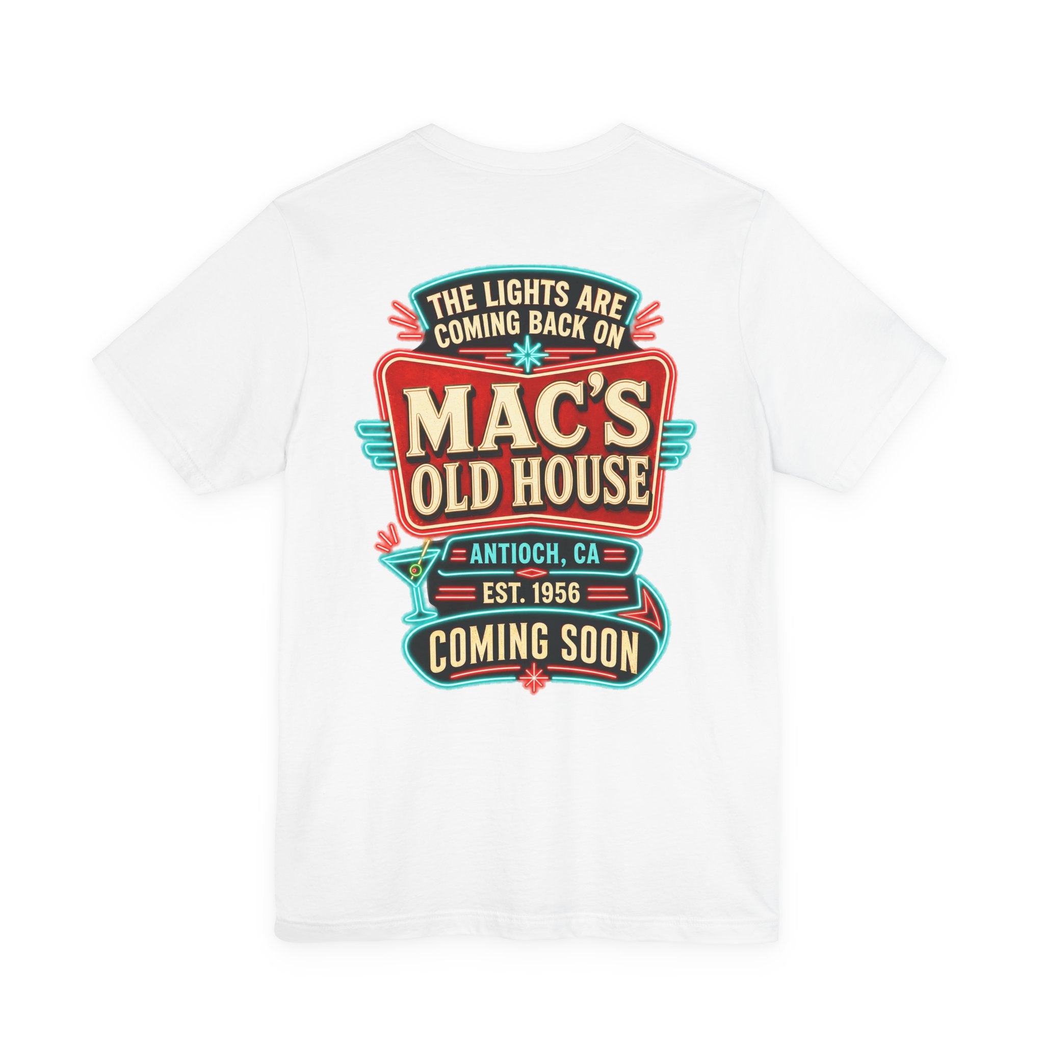 Mac’s Old House “The Lights Are Coming Back On” Coming Soon Shirt