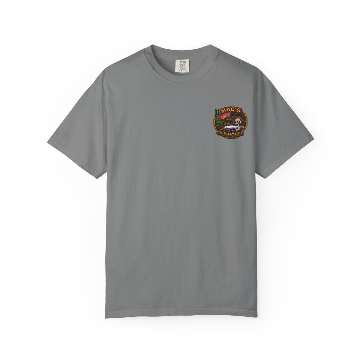 Mac's Old House T‑Shirt — Vintage Antioch, CA Diner Scene