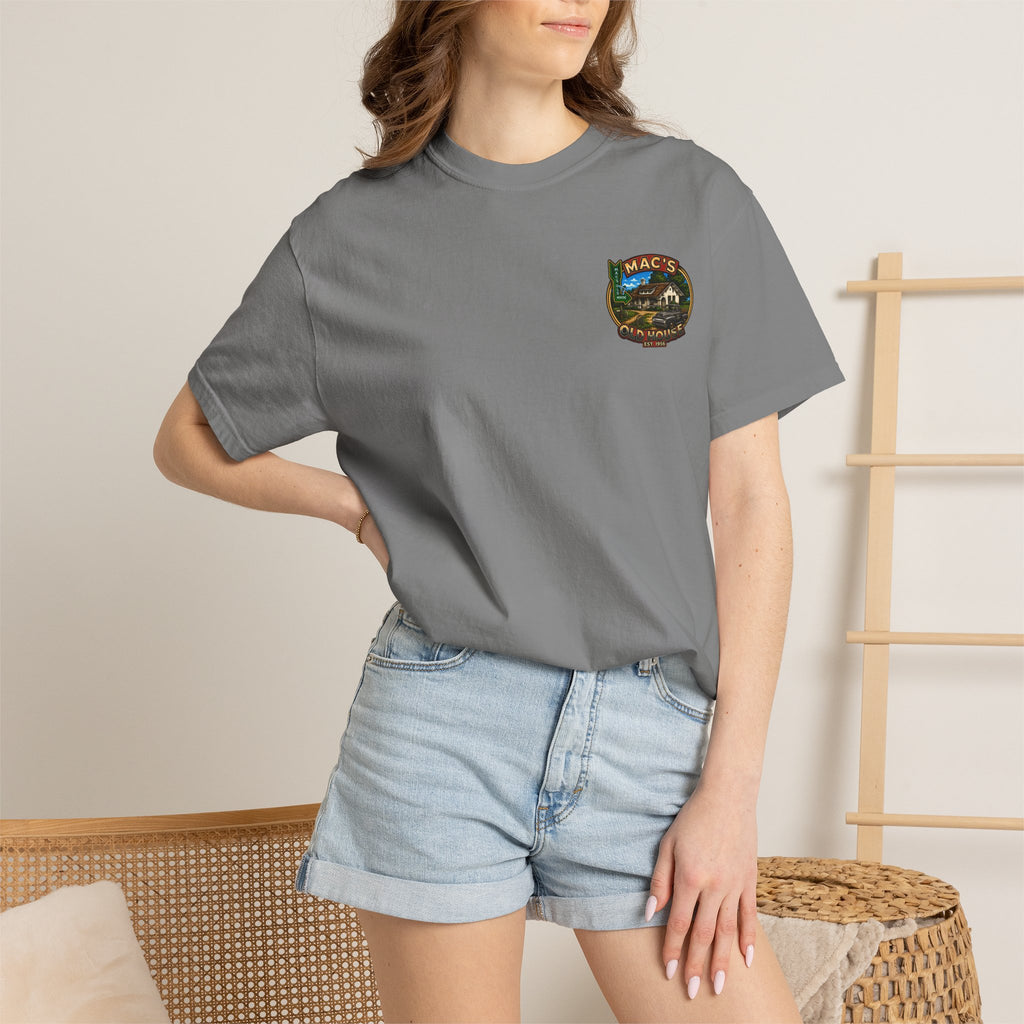 Mac’s Old House T-Shirt – Vintage Diner Scene Tee