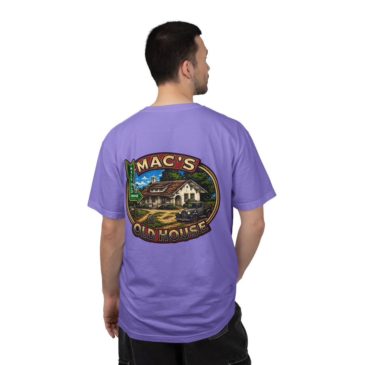 Mac’s Old House Vintage Logo T-Shirt