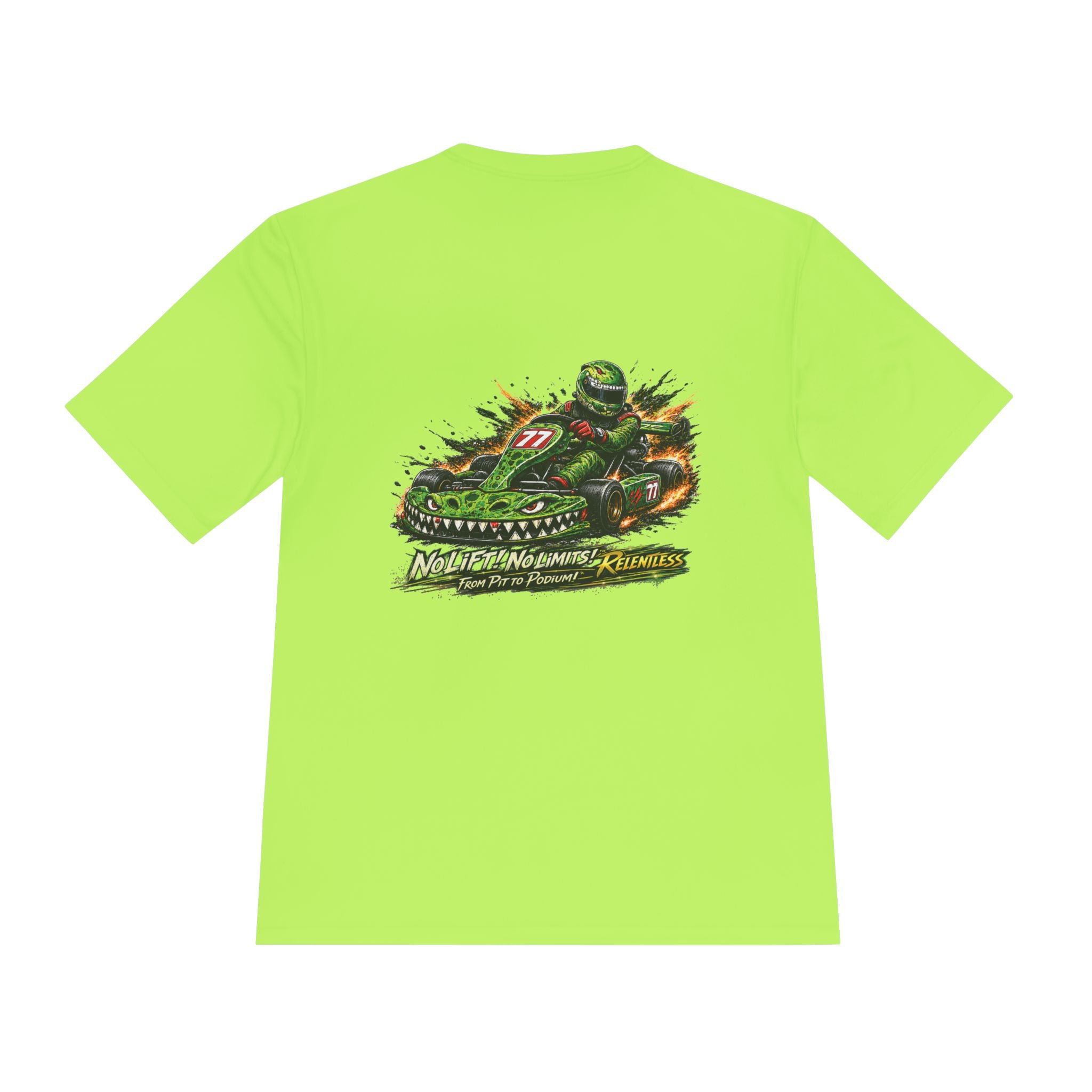 Apex Chomper Go-Kart Racing Shirt | No Lift! No Limits!™