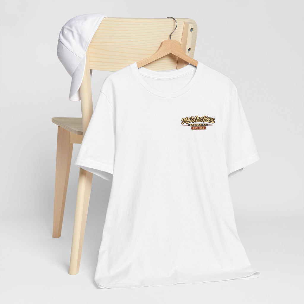 Mac's Old House Tee — Vintage Country House Graphic T-Shirt