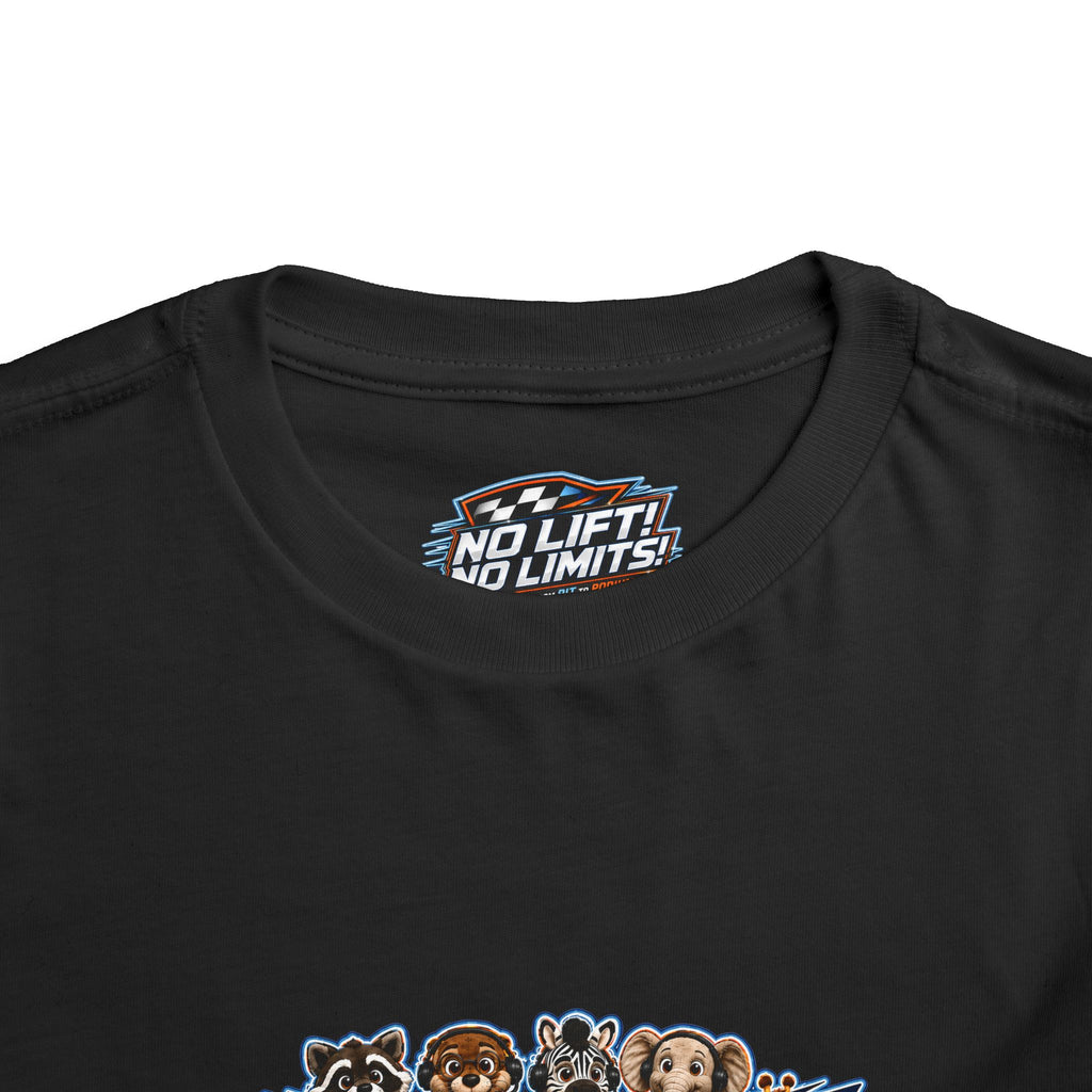 Little Racers™ Storybook Crew Toddler Tee – No Lift! No Limits!™