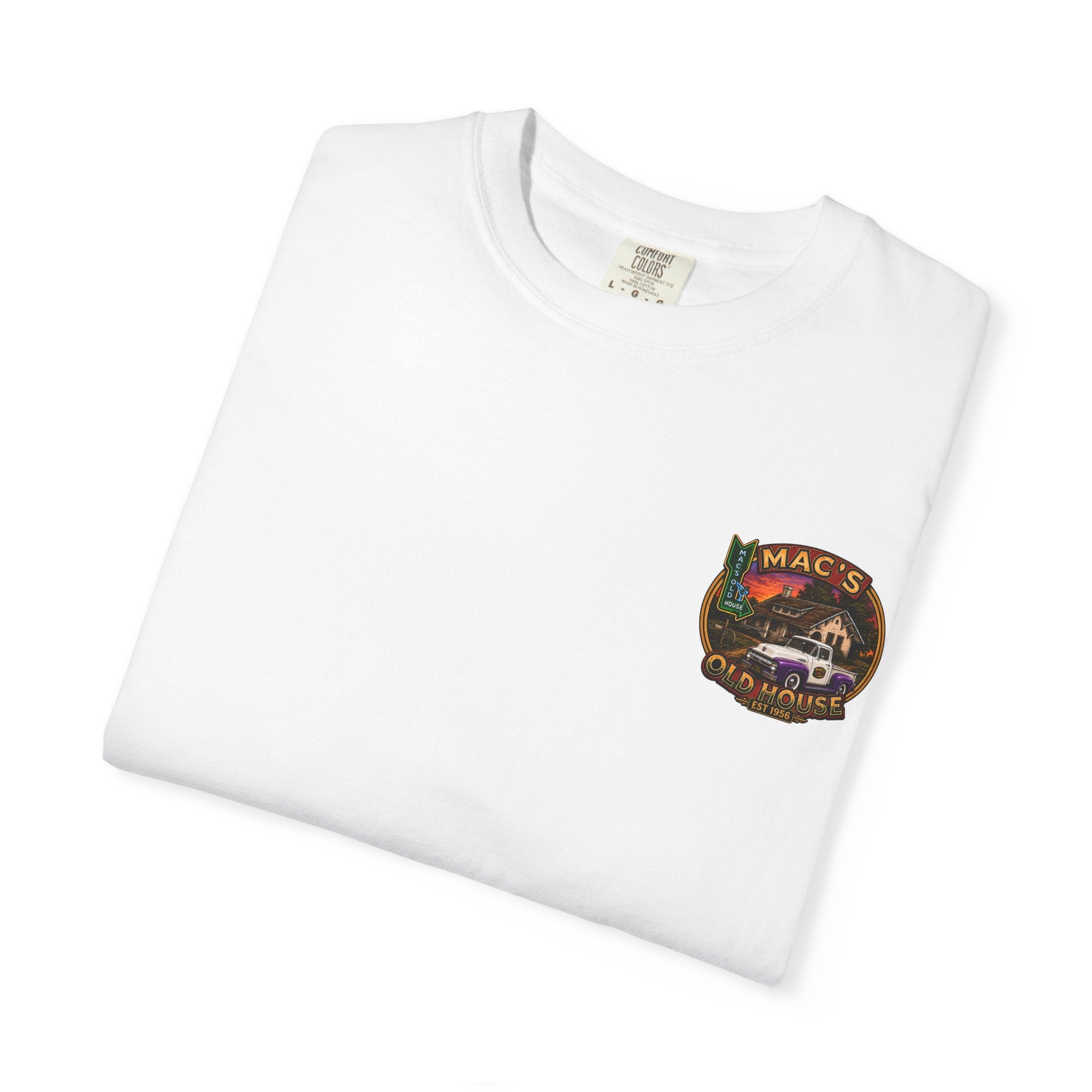 Mac's Old House T‑Shirt — Vintage Antioch, CA Diner Scene