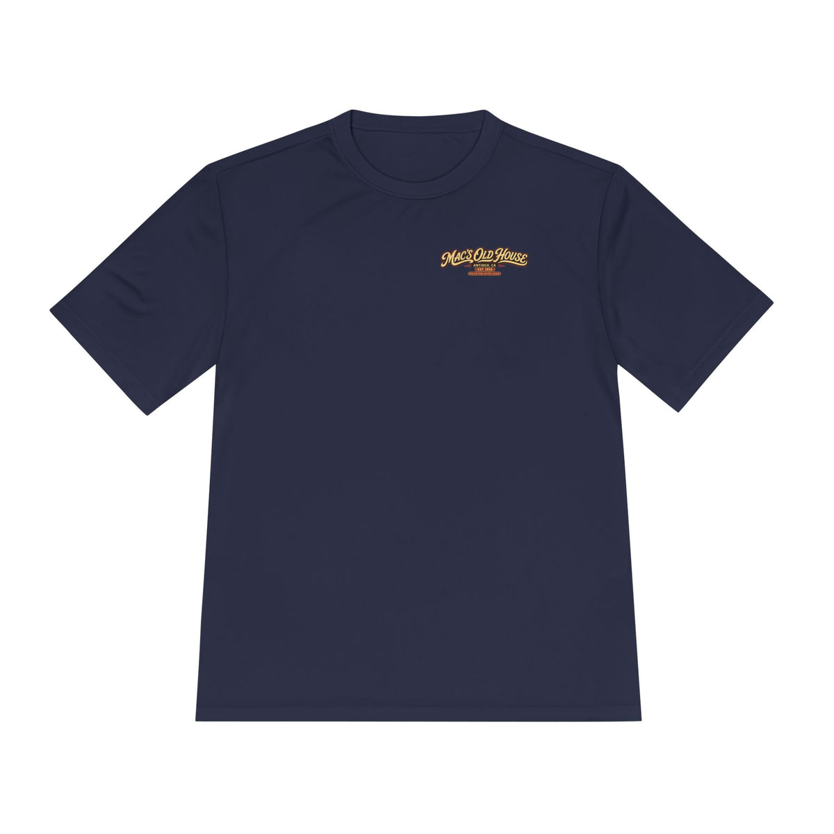T-Shirt — 'Mac’s Old House' Vintage Scenic Logo Tee