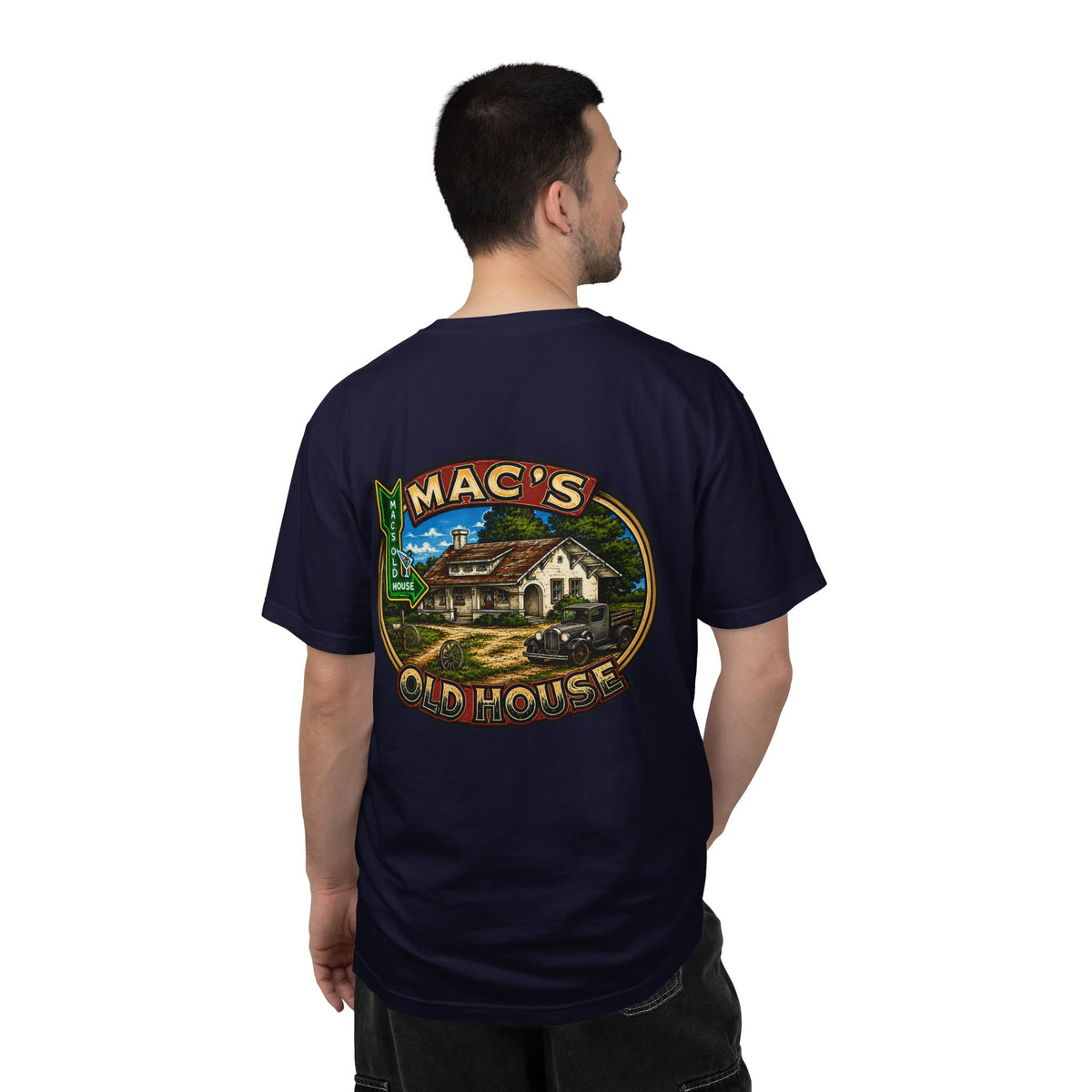 Mac’s Old House Vintage Logo T-Shirt