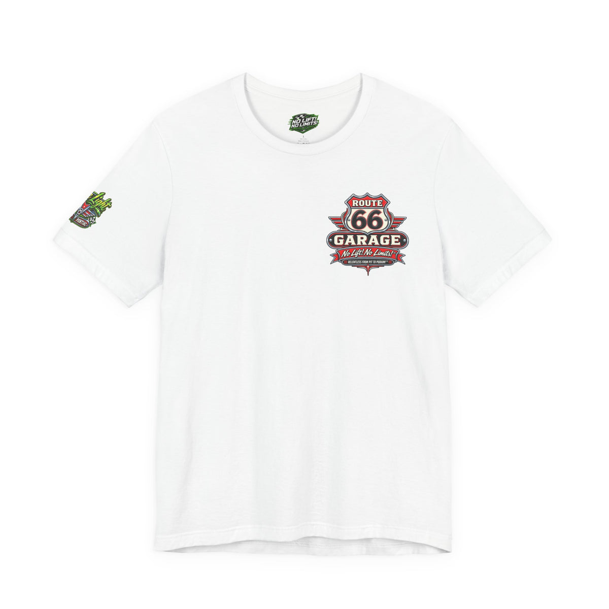 Classic Car T-Shirt – Get Your Kicks Route 66 Graphic Tee | Route 66 Garage