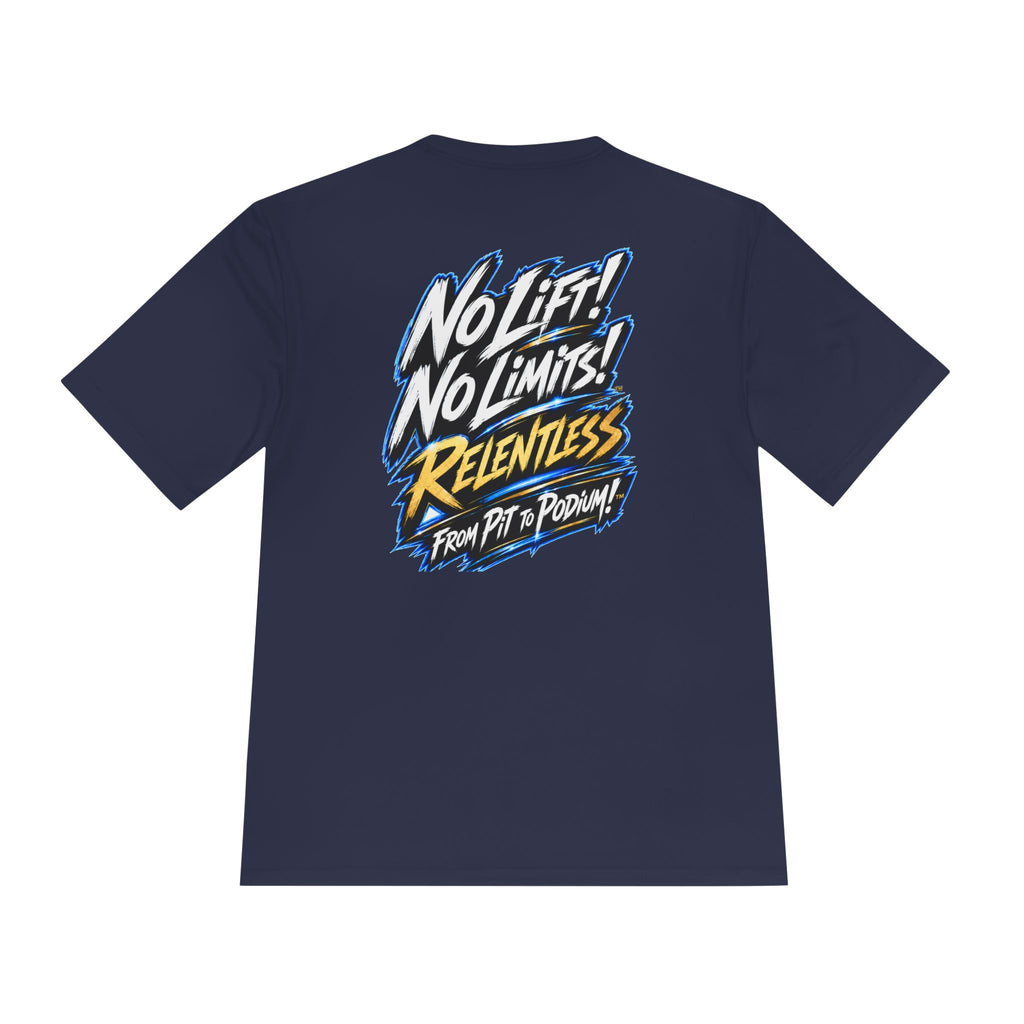 No Lift! No Limits!™ Relentless Back Print Tee