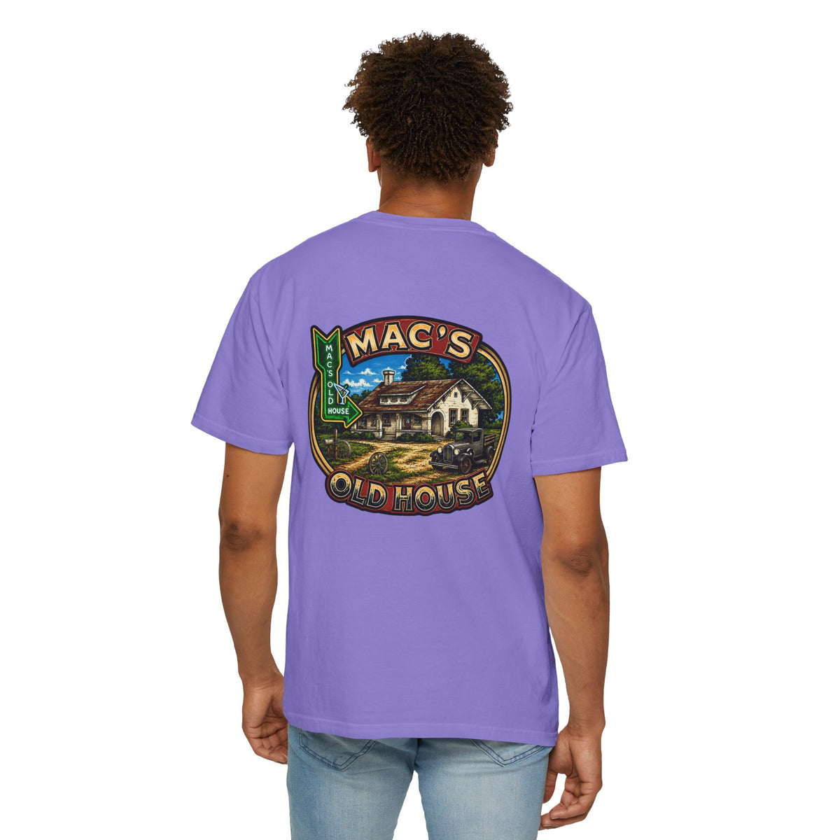 Mac’s Old House Vintage Logo T-Shirt