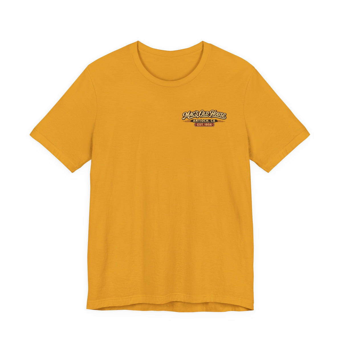 Mac's Old House Tee — Vintage Country House Graphic T-Shirt