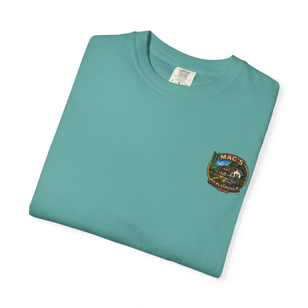 Mac's Old House Antioch CA Vintage T-Shirt — Retro Diner Night Scene (Est. 1956)